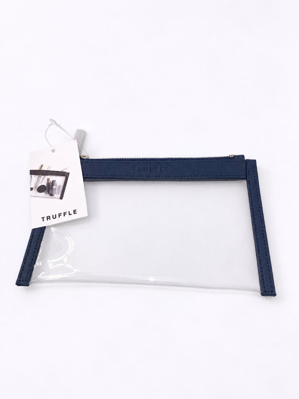 Truffle Clarity Clutch Mini in Navy - Rare/Discontinued - New in Package